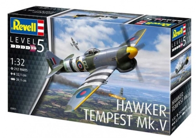 Model lietadla Hawker Tempest Mk.V