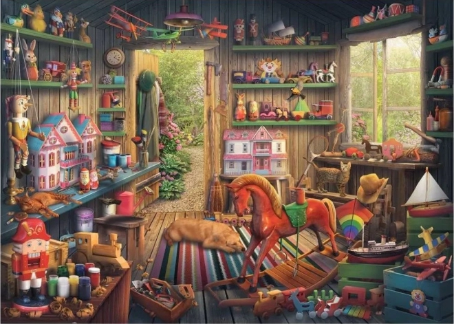 Puzzle Nostalgické hračky 1000 dielikov
