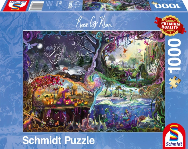 Puzzle Portál štyroch svetov 1000 dielikov