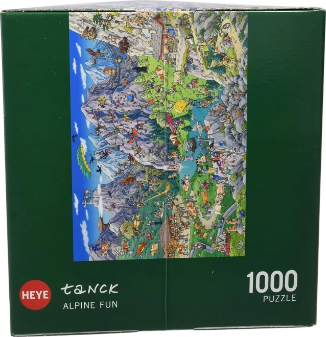 Heye puzzle Alpská zábava 1000 dielov