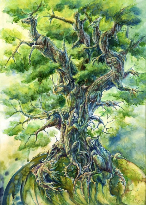 Puzzle Strom života 1000 dielikov