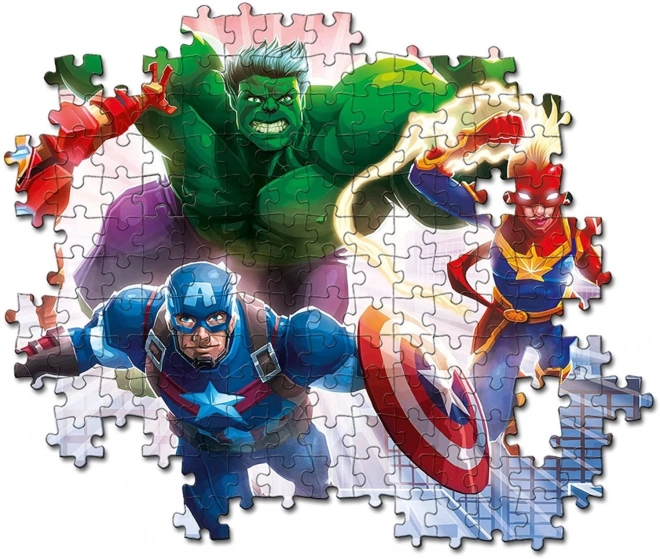 Svietiace puzzle Marvel: Avengers