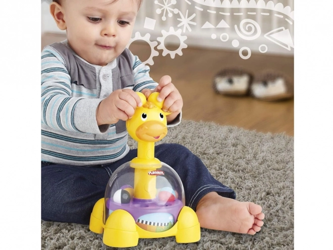 Žirafa kolotoč s guľôčkami Playskool