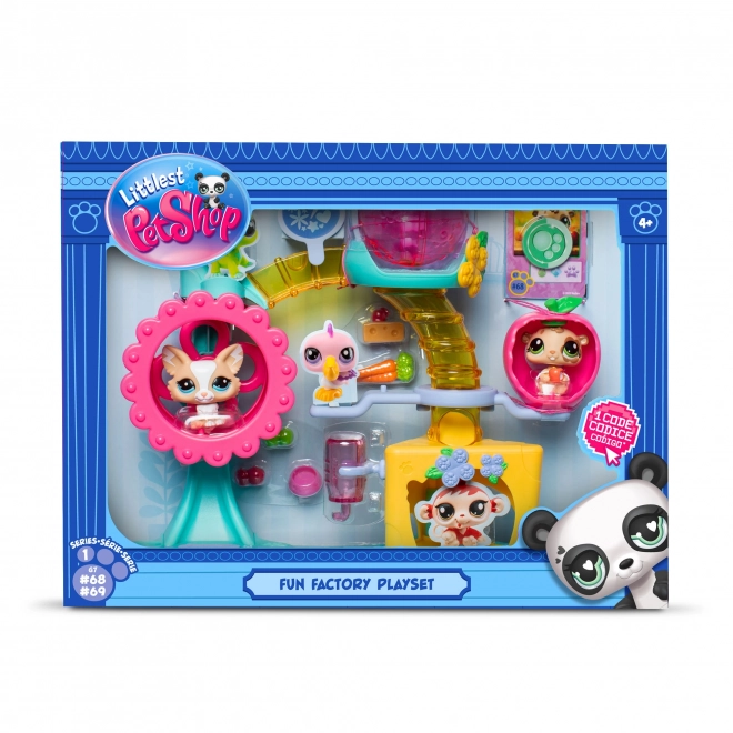 Littlest Pet Shop herná súprava Továreň na zábavu