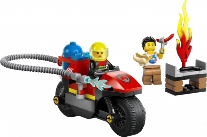 LEGO City Hasičská záchranná motorka