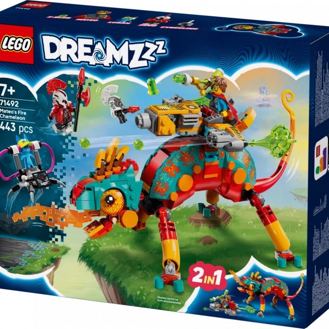 LEGO Dreamzz Mateo a jeho ohnivý chameleon