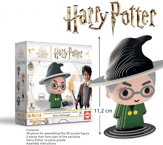 Educa 3D puzzle Harry Potter: Minerva McGonagallová