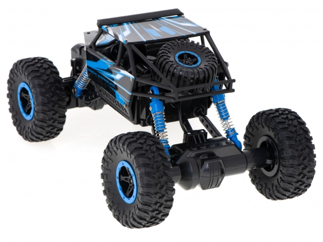 RC Rock Crawler HB z diaľkovým ovládaním 1:18 modrý – Modrá