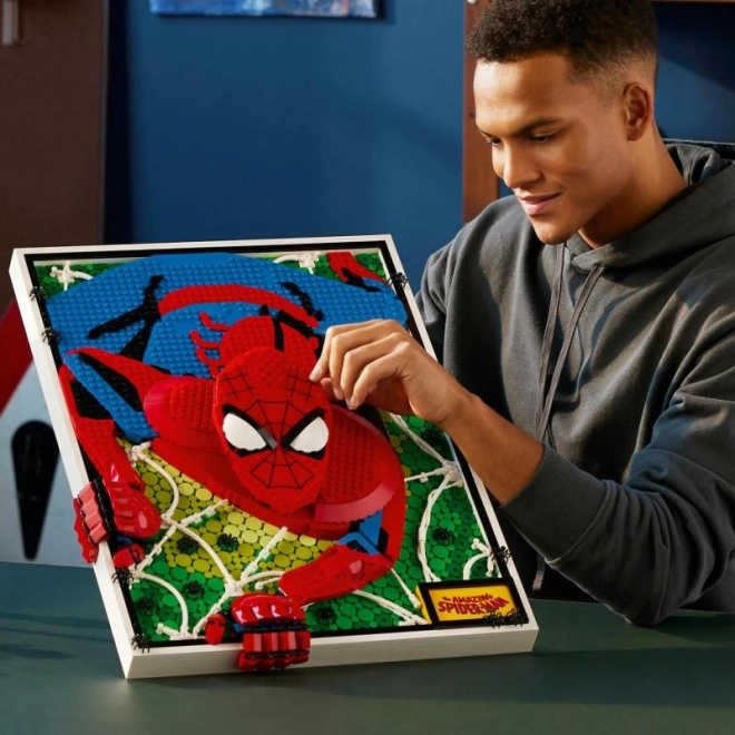 Úžasný Spider-Man LEGO Art