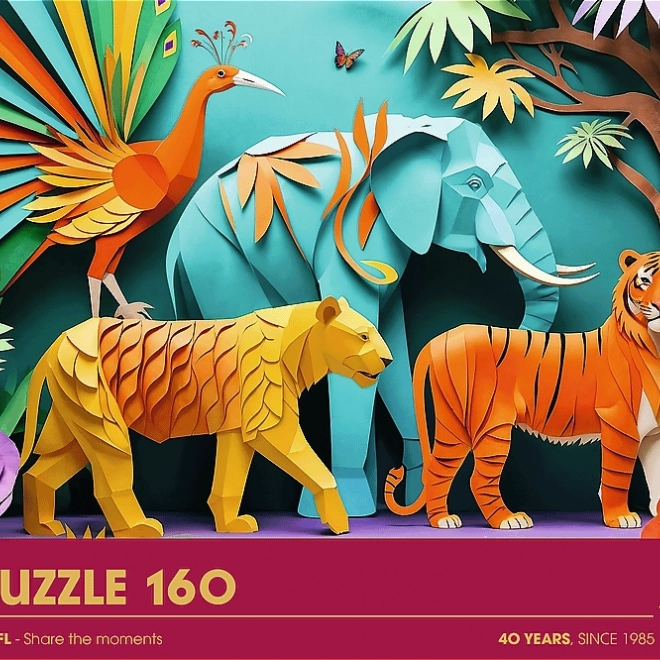 Trefl Puzzle Paper Art: Džungľa 160 dielov