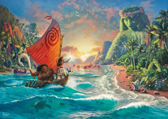 Puzzle Vaiana 1000 Dielikov