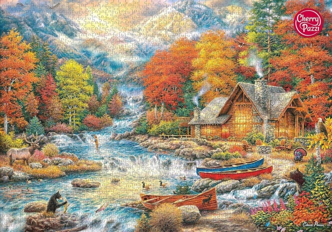 Puzzle Poklady vo voľnej prírode 2000 dielikov