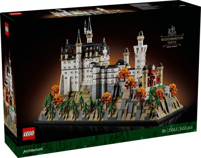 Lego Architecture zámok Neuschwanstein 3455 dielikov