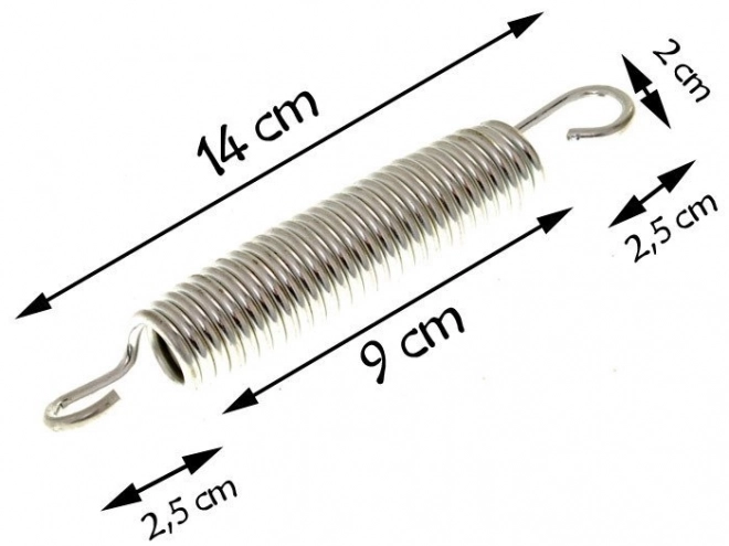 Trampolínová pružina 14 cm pre veľkosti 8FT až 11FT