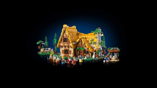 Stavebnica rozprávková chata Kráľovnej Snehulienky od Disney LEGO