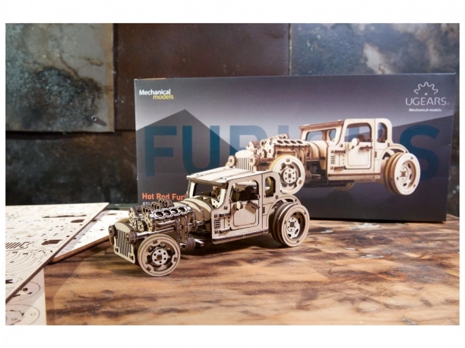 3D mechanická skladačka Hot Rod Furious