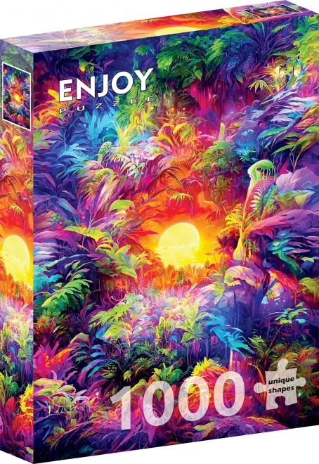 Puzzle Dúhová džungľa 1000 dielikov