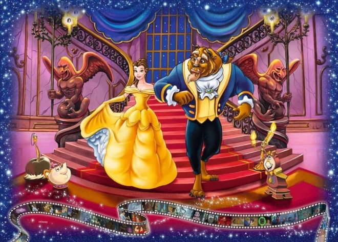 Puzzle Kráska a zvíře 1000 dielikov