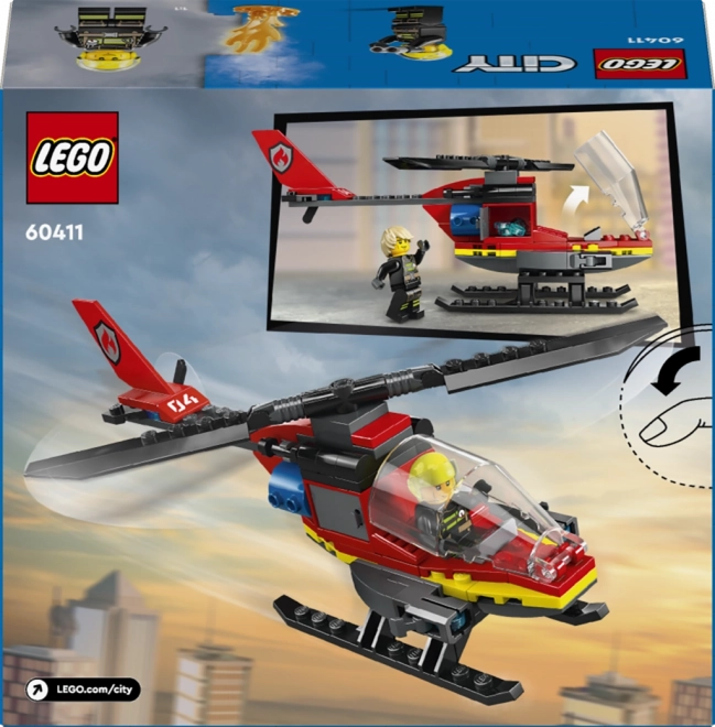 Lego City Hasičský záchranný vrtuľník