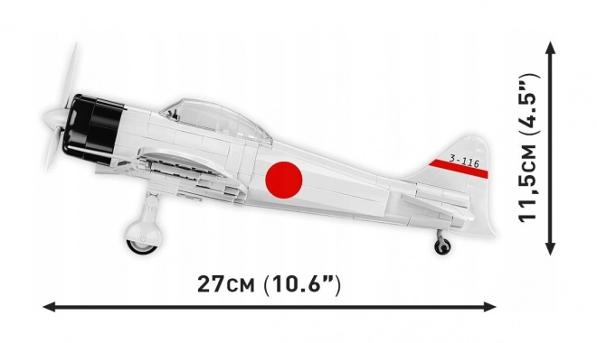 Cobi II WW Mitsubishi A6M2 Zero-Sen