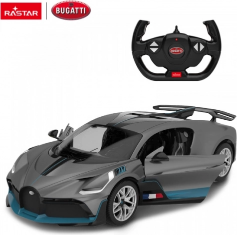 Bugatti Divo strieborné RC auto 1:14 od Rastar