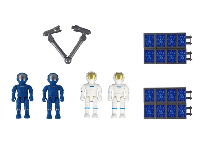 Astronauti a príslušenstvo pre učenie hrou