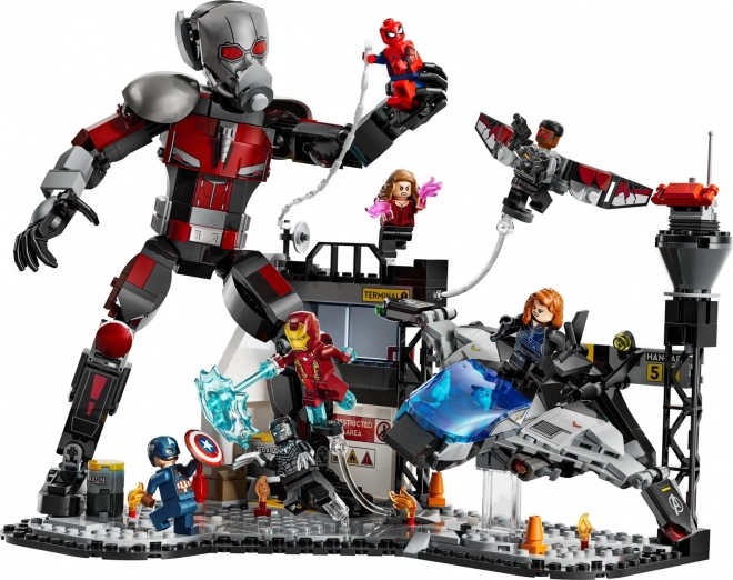 LEGO Marvel Kapitán Amerika: Občianska vojna - Bitka