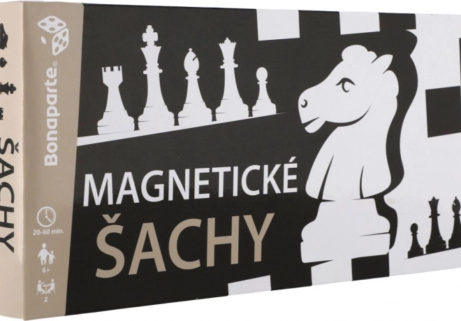 magnetické šachy v plastovej krabičke