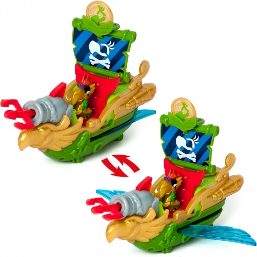 Impozantná pirátska loď