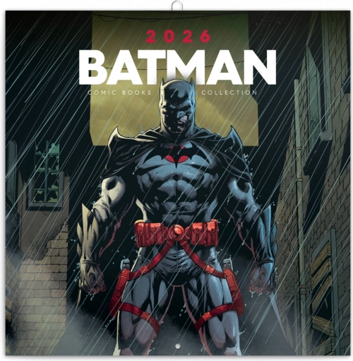 Poznámkový kalendár Batman Comics 2026