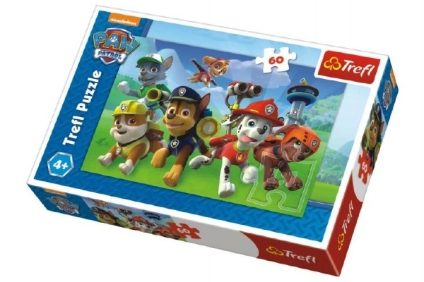 Puzzle Paw Patrol: Pripravení k akcii 60 dielikov