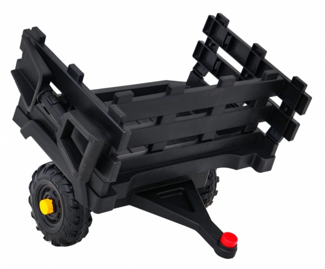 Titanový traktor s prívesom čierny