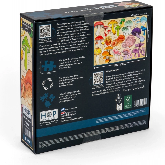Puzzle Hubová mánia 1000 dielikov