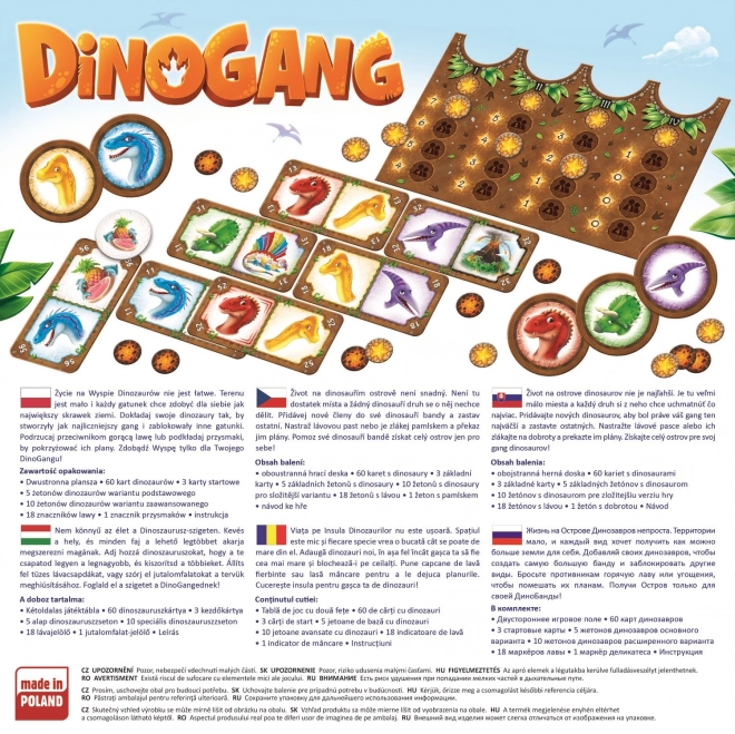 Trefl hra Dinogang