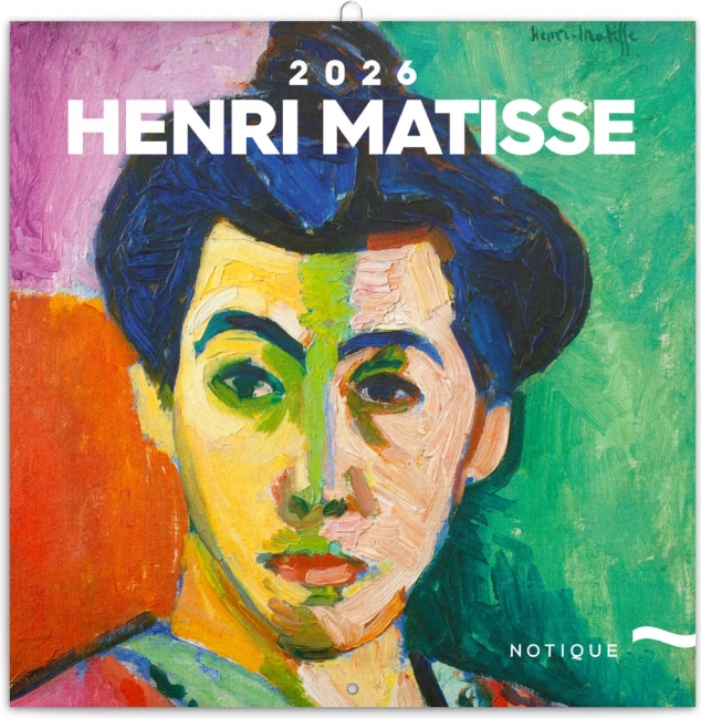 Poznámkový kalendár Henri Matisse 2026