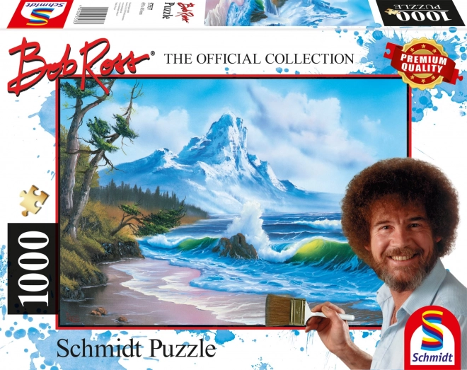 Schmidt puzzle Bob Ross: Hora pri mori 1000 dielikov