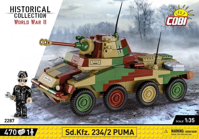 Sd.Kfz. 234/2 Puma - Model z obdobia 2. svetovej vojny