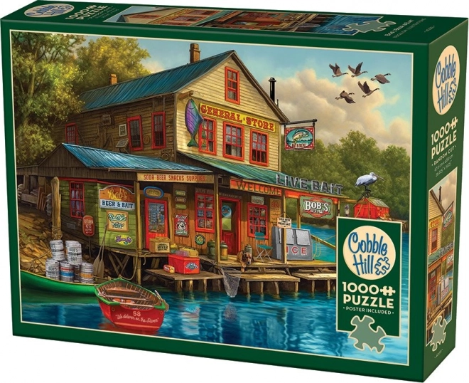 Cobble Hill puzzle Obchod Bob's Beer & Bait 1000 dielikov