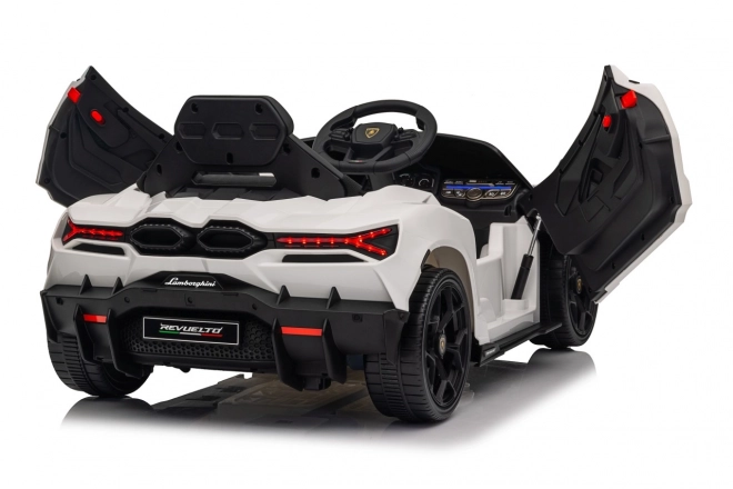 Detské elektrické vozidlo Lamborghini Revuelto biele