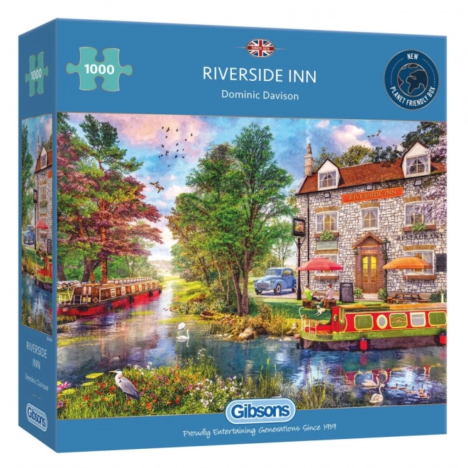 Puzzle Hotel Riverside Inn 1000 kúskov