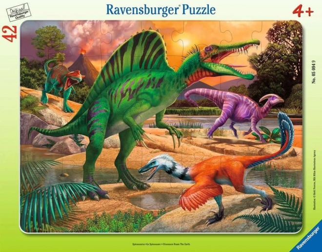 Ravensburger Puzzle Dinosauri 42 Dielikov