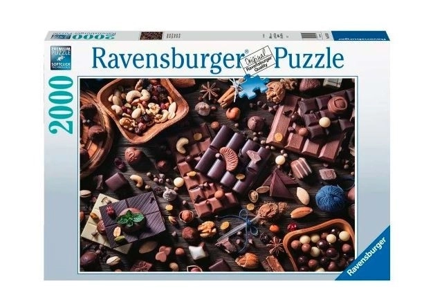 Ravensburger puzzle Čokoládový raj 2000 dielikov