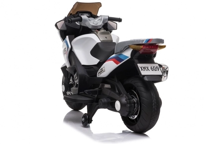 Detská akumulátorová motorka XMX609 biela