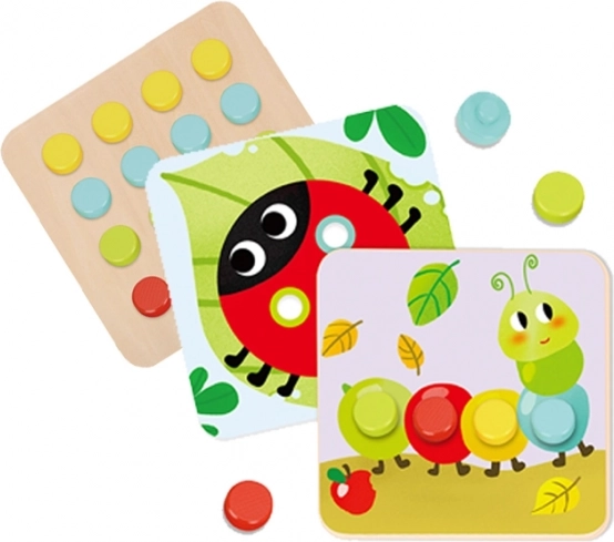 Detská skladačka zvieratká Tooky Toy