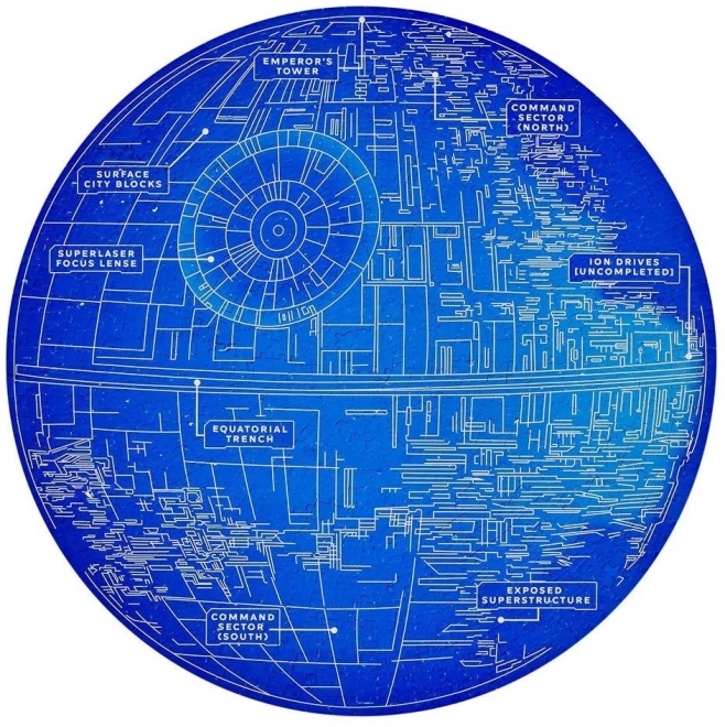 Star Wars Hvězda smrti puzzle 1000 dielikov