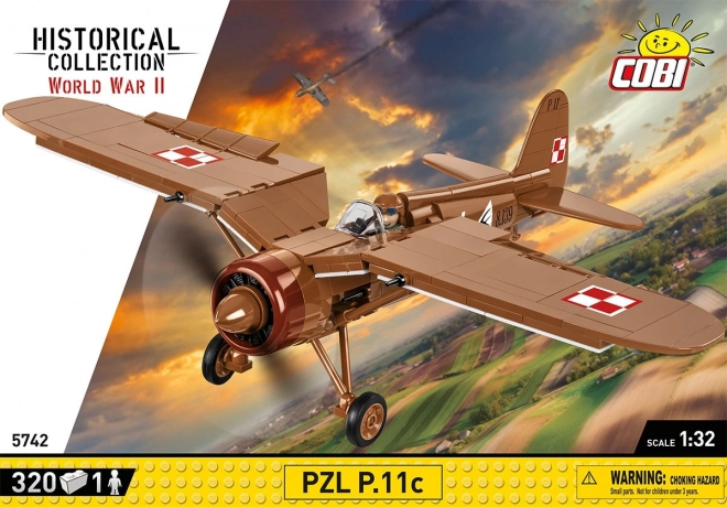 Historický model PZL P.11c – COBI II. svetová vojna