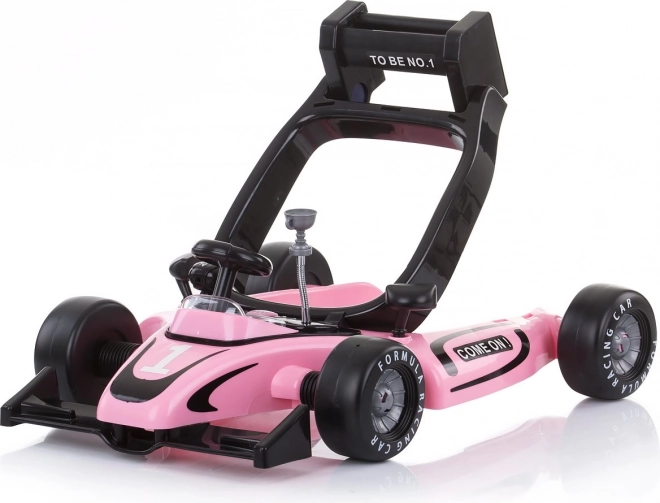 Interaktívne chodítko Chipolino Car Racer 4v1 Pink