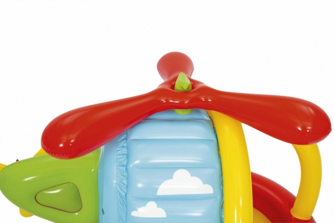 Nafukovacie hracie centrum Fisher-Price Helikoptéra s loptičkami