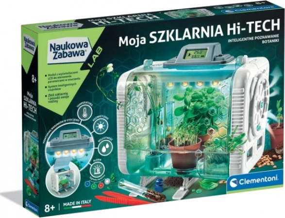 Vedecká zábava – hi-tech botanické laboratórium skleník CLEMENTONI