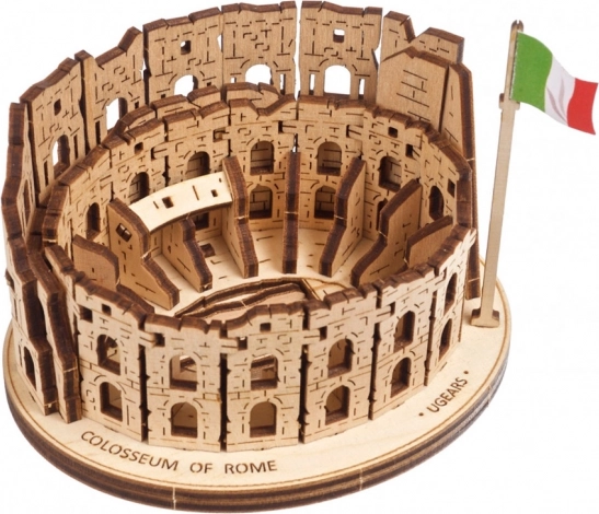Ugears 3D drevené mechanické puzzle Koloseum